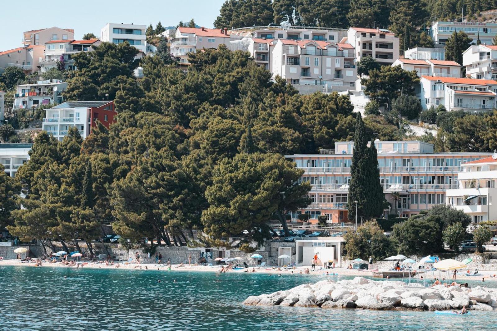 Motel Ljetni Raj Baška Voda Kültér fotó